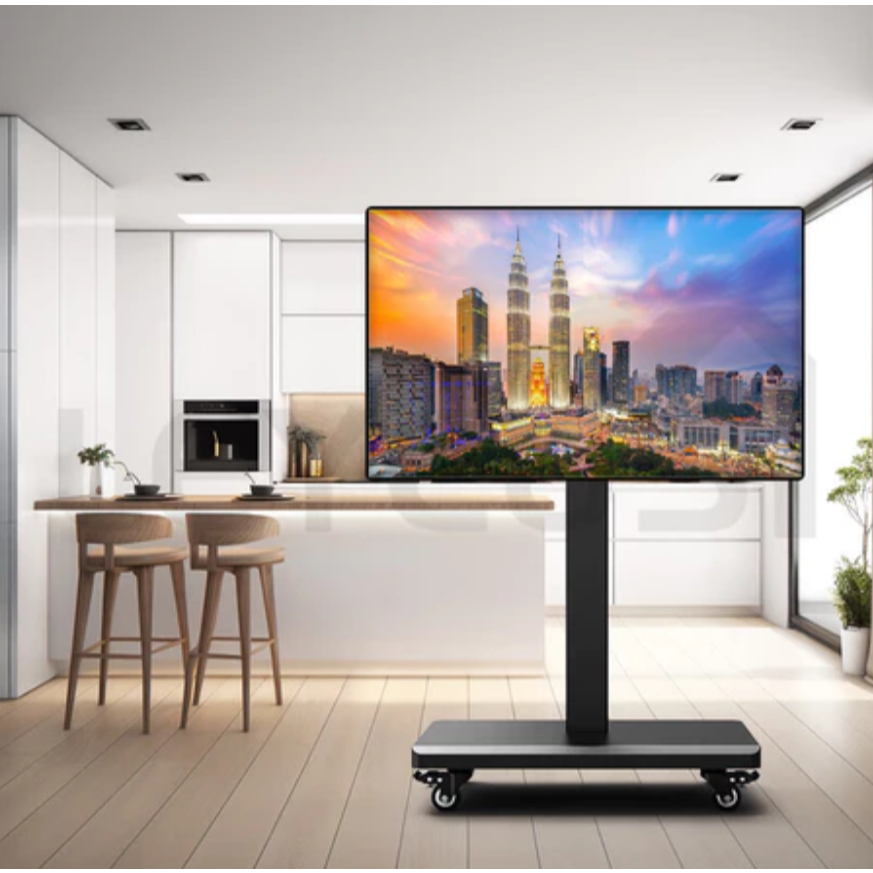 Jual TV Bracket Standing Roda Rotate 90° 32-65 Inch Dapat Diputar ...
