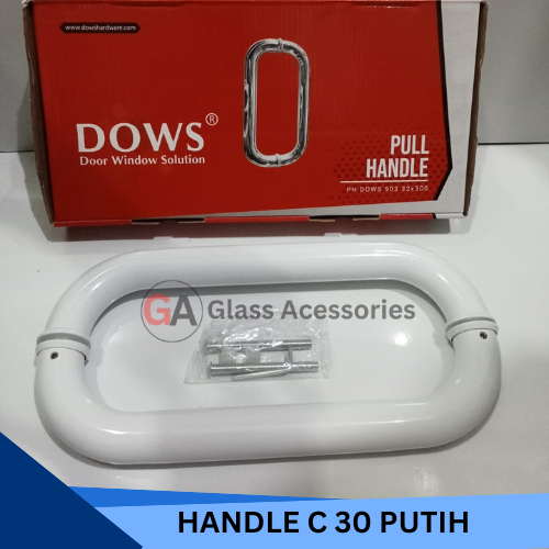 Jual Handle Pintu Aluminium Type C Stainless Steel Putih Minimalis ...
