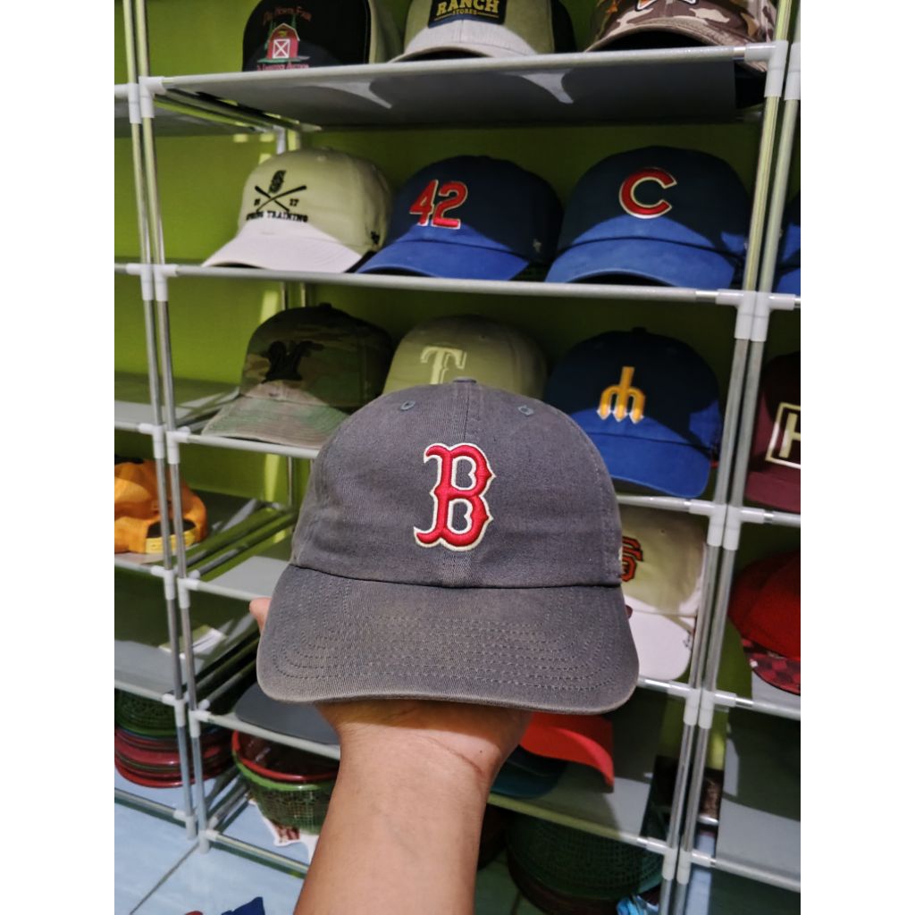 Jual Topi Second Brand Unisex 47 Logo B ( warna seperti dipoto & vidio ...