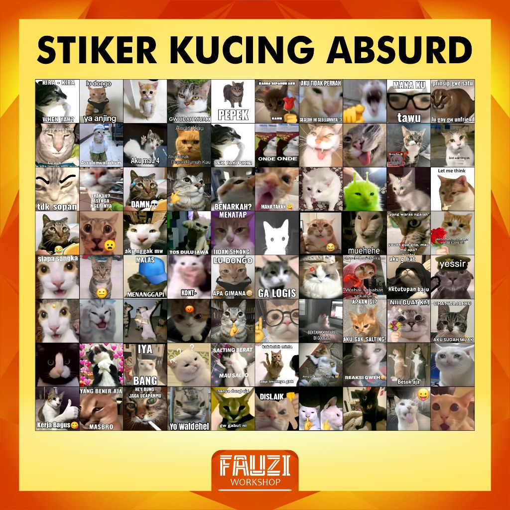 Jual Sticker Meme Terlengkap & Harga Terbaru Juli 2026 | Shopee Indonesia