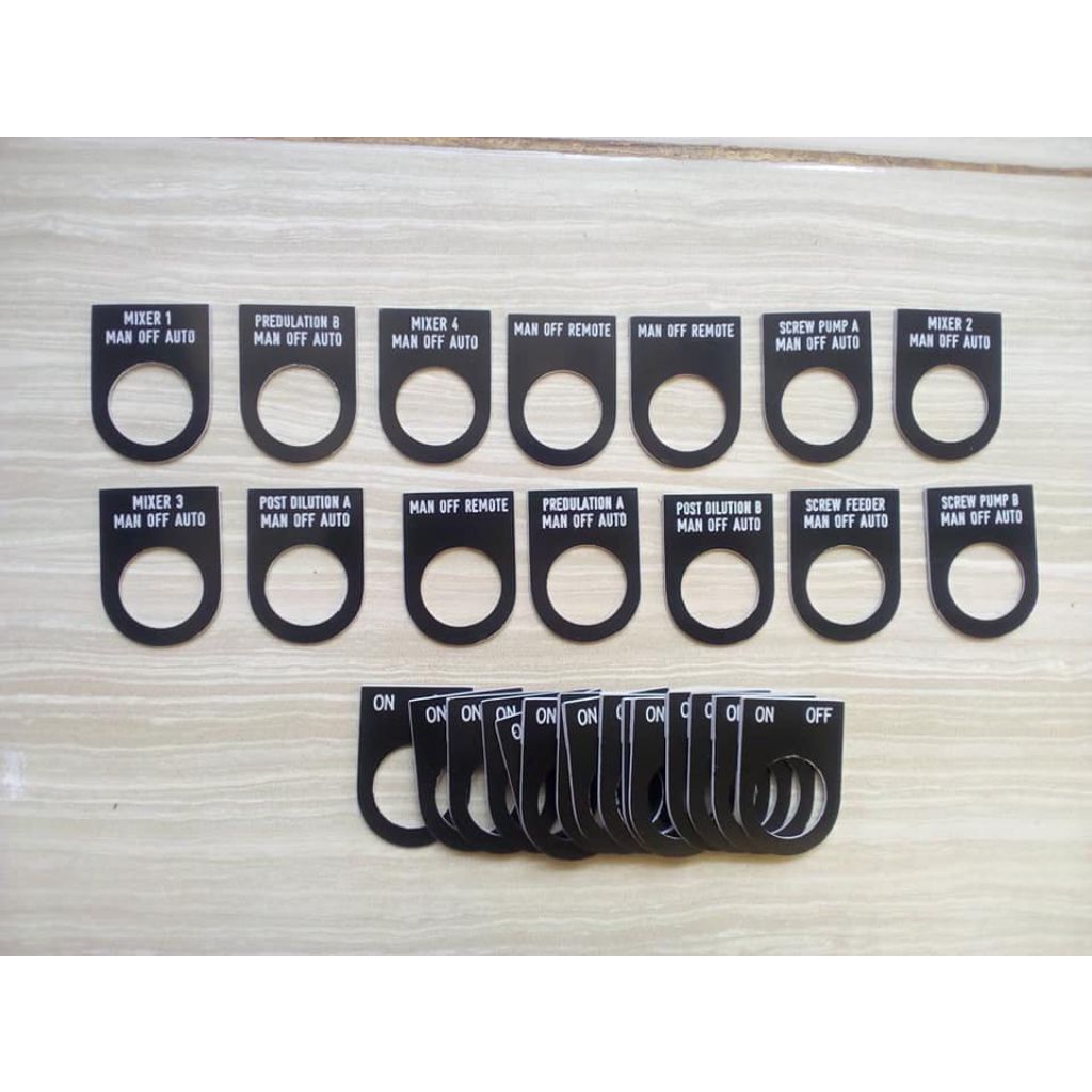 Jual Solusi Metal|Nameplate Panel|Nameplate Push Button|Nameplate Pilot ...