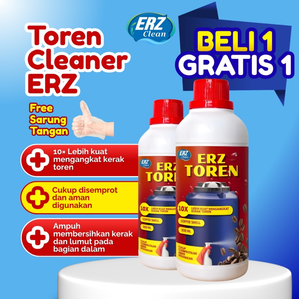 Jual [Beli 1 Gratis 1] Erz Clean Toren Pembersih Kerak Lumut Toren ...
