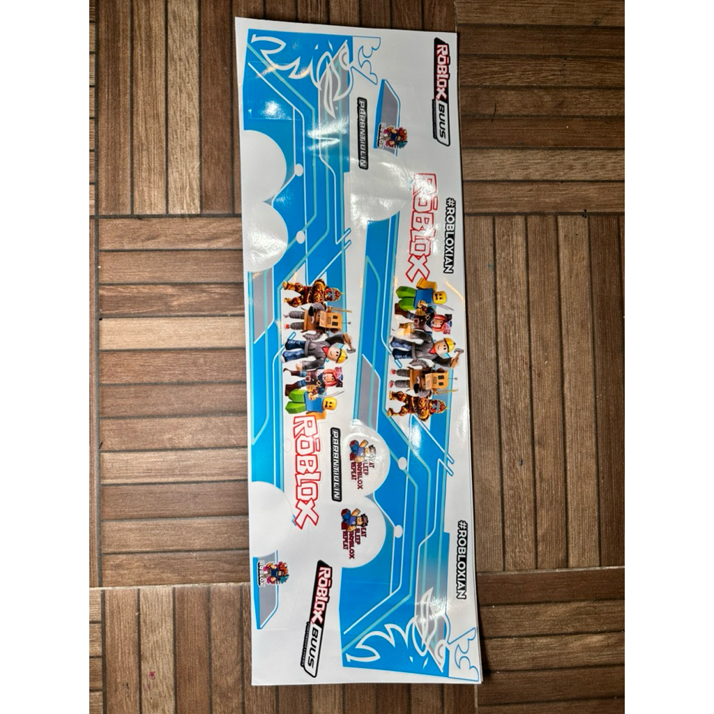 Jual Stiker Livery ROBLOX untuk Miniatur Bus RKC Tronton JB 5 Terbaru ...