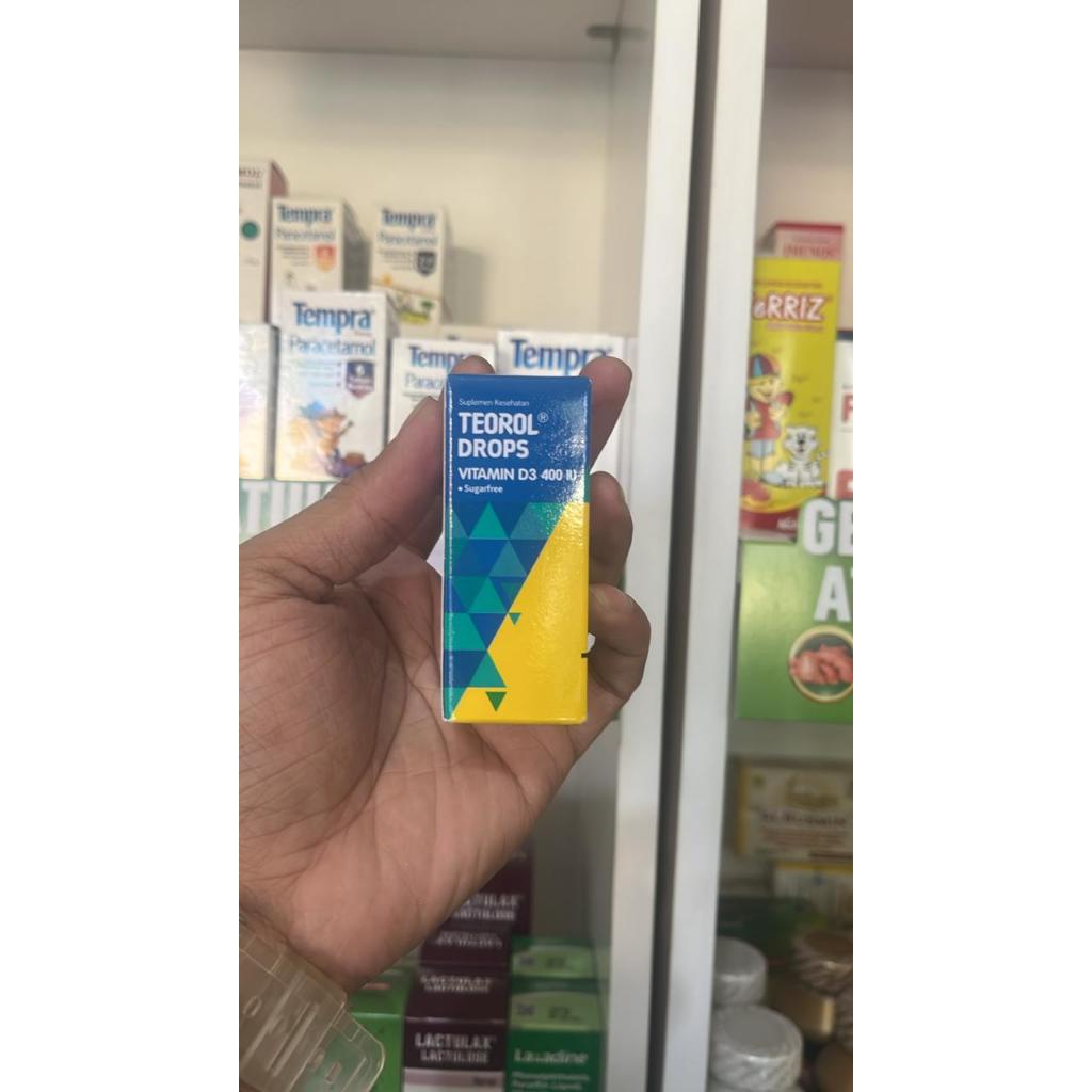 Jual TEOROL DROP SUPLEMEN D3 400 IU 12,5 ML | Shopee Indonesia