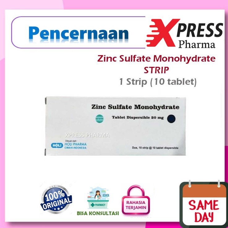 Jual Zinc Tablet Terlengkap & Harga Terbaru Juli 2026 | Shopee Indonesia
