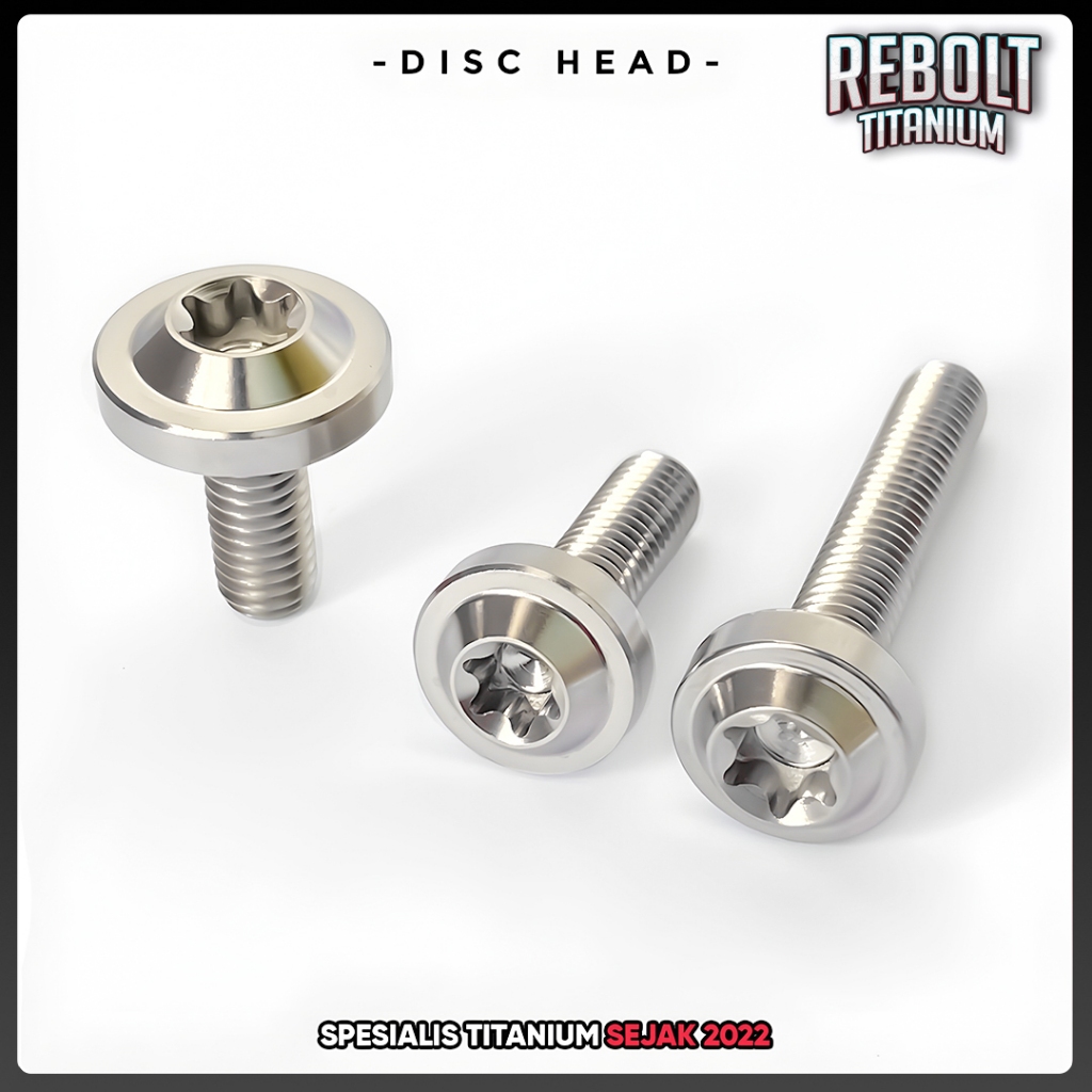 Jual Baut Titanium Sensor Rotor Nmax Aerox Xmax Lexi GR5 REBOLT ...