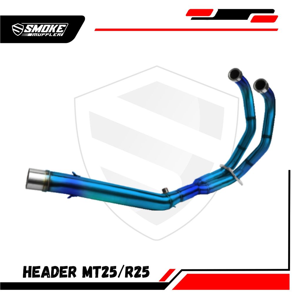 Jual Header Knalpot Yamaha MT25 R25 Original Smoke Muffler | Shopee ...
