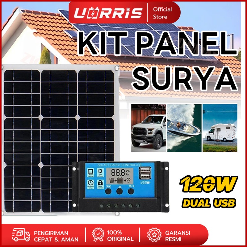 Jual Panel Surya 60W/100W/120W/150W Panel Tenaga Surya Polikristalin ...