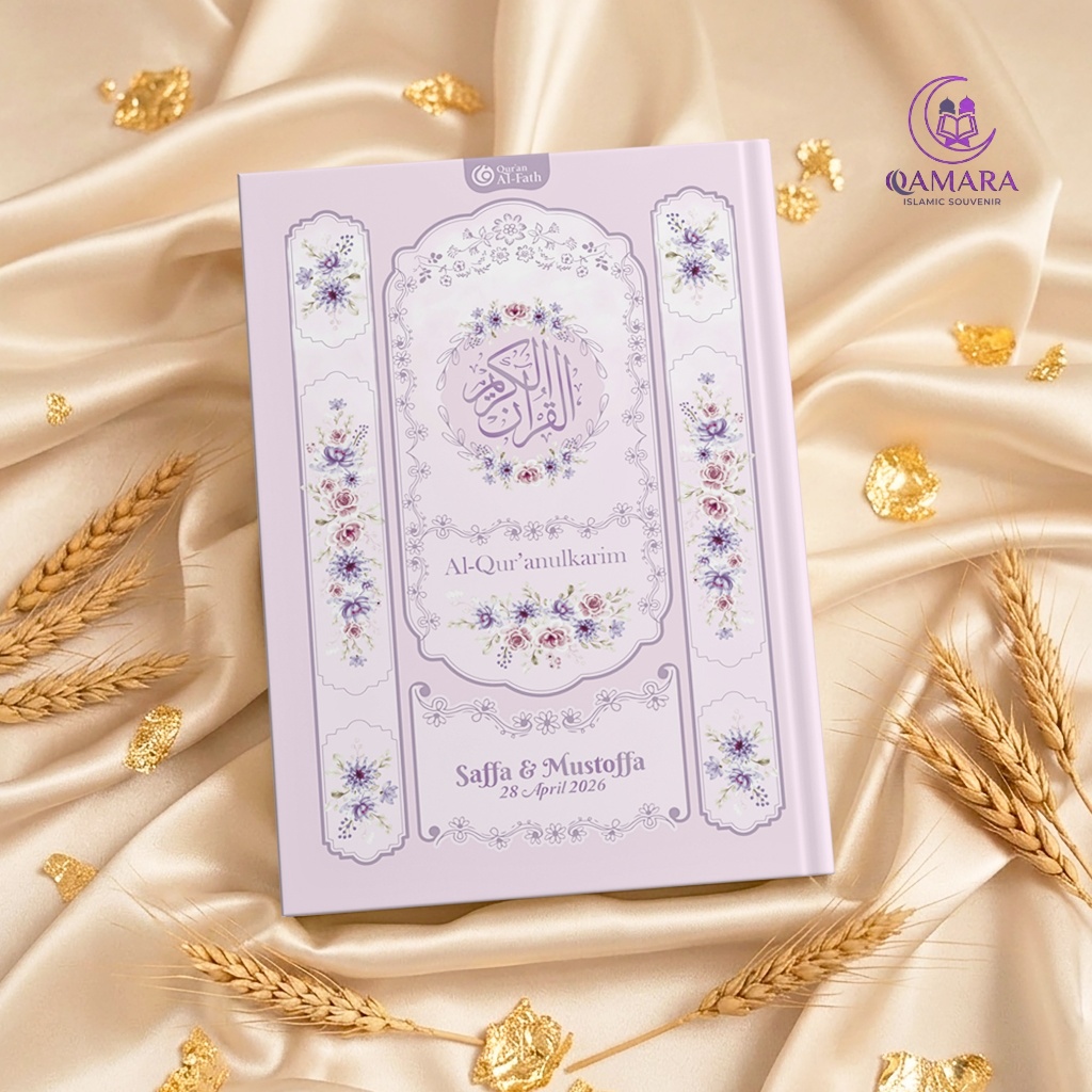 Jual Qamara - Alquran Wanita Premium Terjemahan Perkata Custom Nama ...