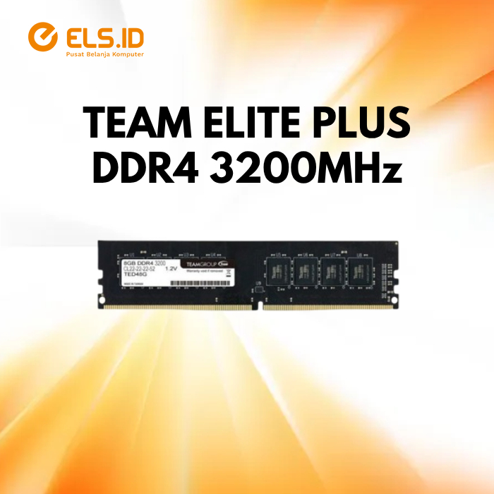 Jual Longdimm Team Elite Plus DDR4 3200MHz 8GB Memory Komputer | Shopee ...