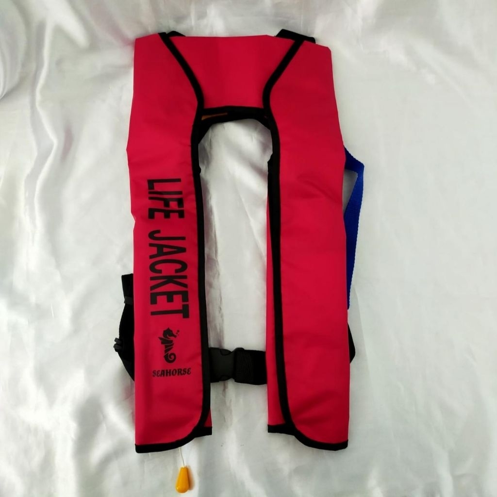 Jual Pelampung Gas / Life Jacket inflatable Manual | Shopee Indonesia