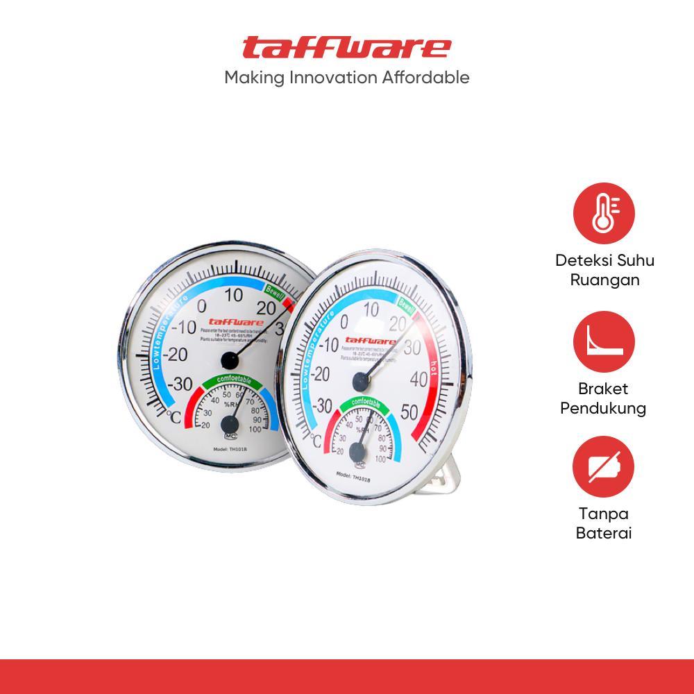 Jual Taffware Analog Thermometer Hygrometer Temperature Humidity ...