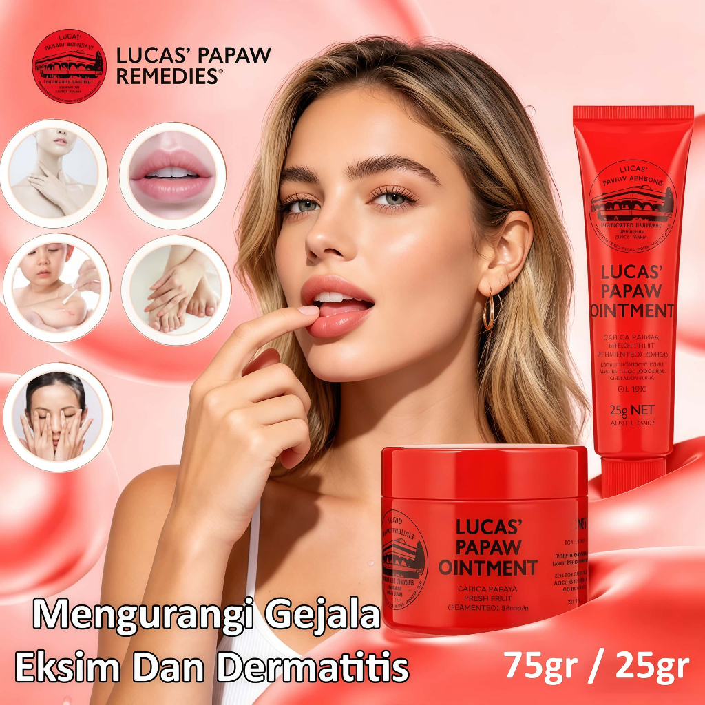 Jual [COD&Beli 2 gratis 1] Lucas Papaw Ointment 25gr / 75gr Balm ...