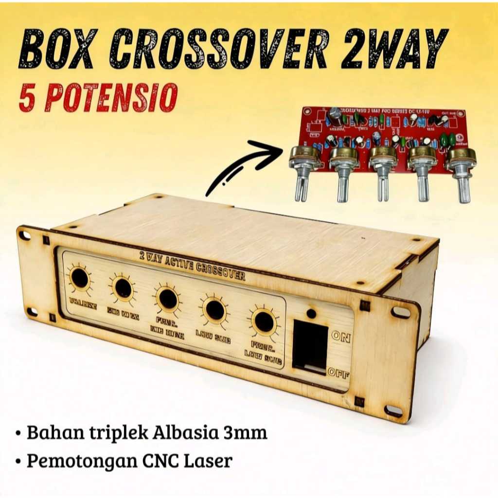 Jual Box CROSSOVER 2 Way 5 Potensio | Shopee Indonesia