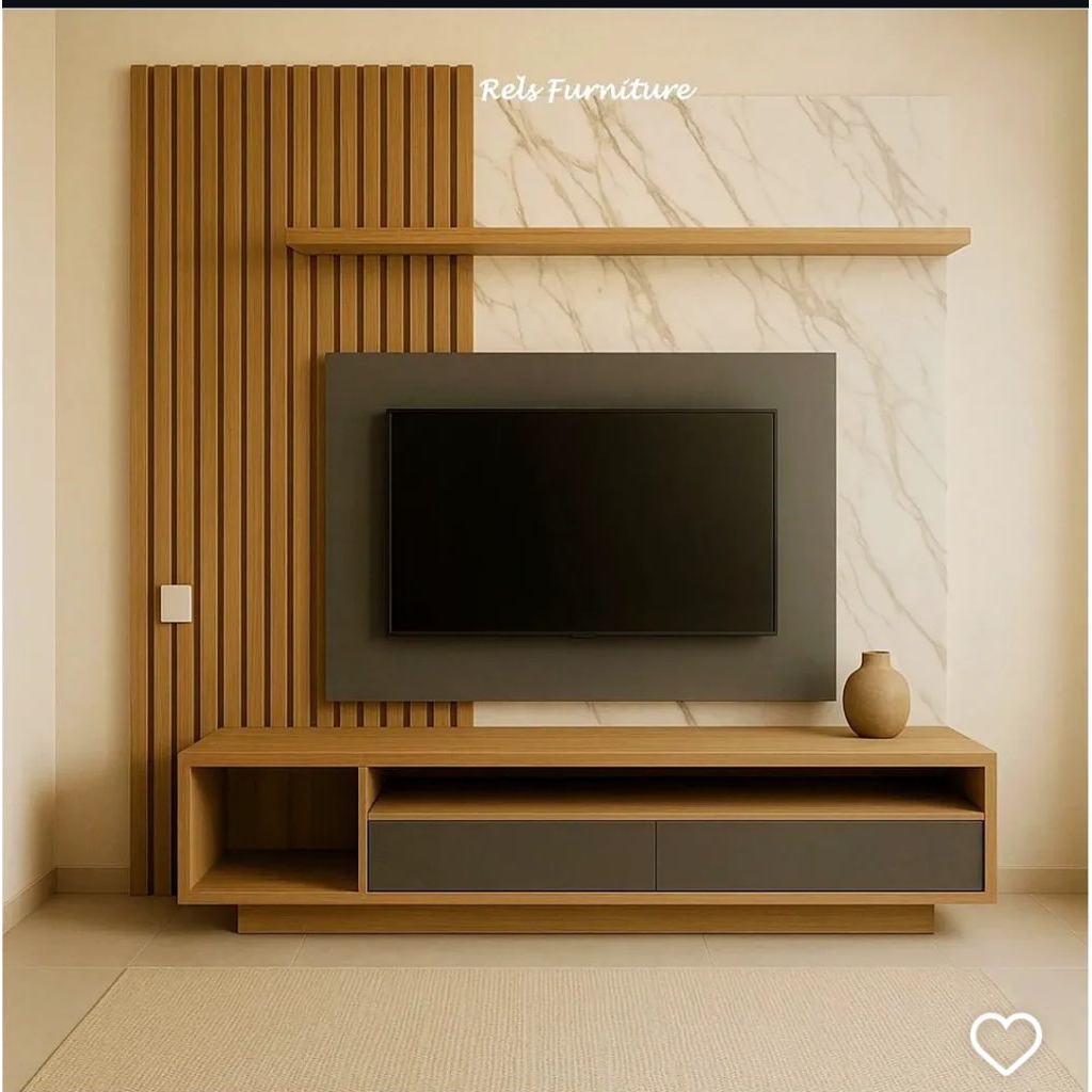 Jual Meja Tv Minimalis Modern 01 Bahan Ful Kayu Bukan multipleks ...
