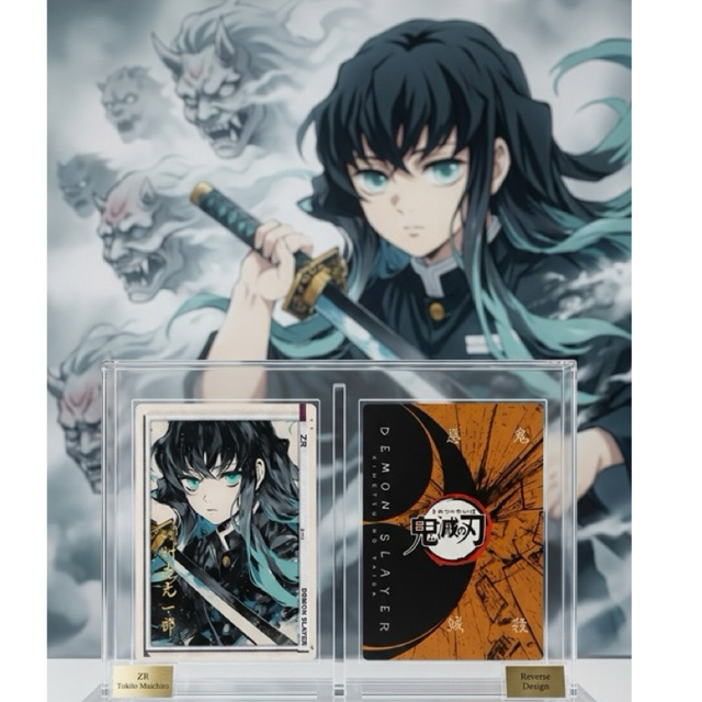 Jual [RARE] Card CCG Demon Slayer | Tokito Muichiro [ZR] (kartu tebal ...