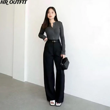 Loose Pants Trousers Celana Kulot Anti Kusut Premium Celana Kulot Wanita Celana Wanita