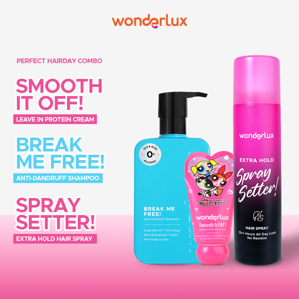 Jual [NEW LAUNCH] Wonderlux Perfect Combo Perfect Hair Day Combo Smooth ...