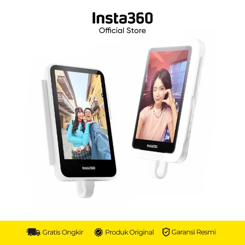 Jual Insta360 Snap Selfie Screen/Snap Selfie Screen with Light ...