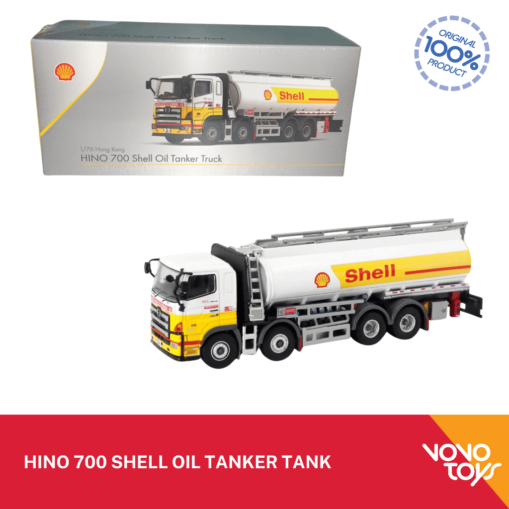 Jual Tiny Diecast Hino 700 Shell Oil Tanker Tank | Shopee Indonesia