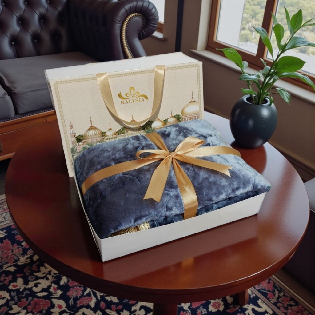 RALYSIA - HAMPERS SAJADAH KUBAH PREMIUM ASTHETIC TEBAL TERMURAH / HAMPERS LEBARAN IDUL FITRI / IDUL ADHA / KADO HADIAH PERNIKAHAN / WEDDING / KADO ULANG TAHUN / BIRTHDAY / SOUVENIR PENGAJIAN / OLEH OLEH UMROH HAJI / HADIAH KADO GURU / KADO IBU / SEJADAH