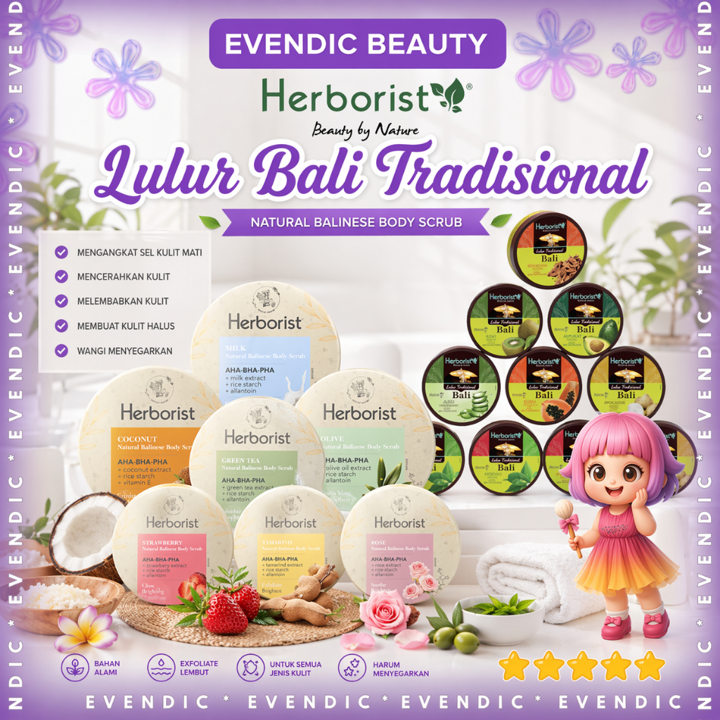 Jual READY Herborist Lulur Bali Tradisional 100gr | Herboris Lulur Bali ...