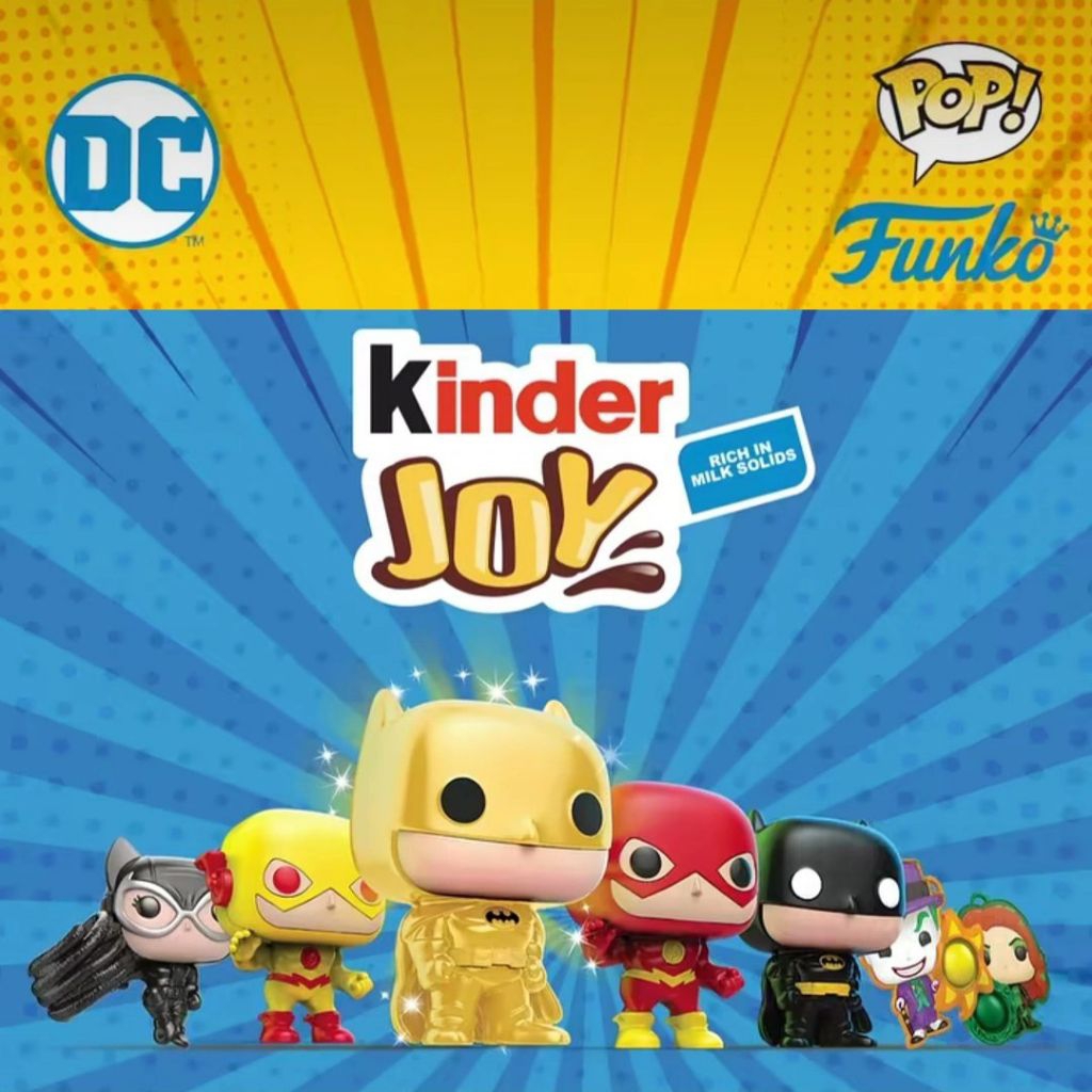 Jual Kinder JOY DC Funko Pop! with Surprise Batman Catwoman Flash ...
