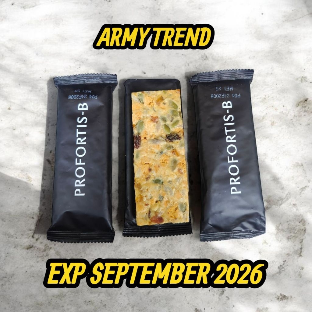 Jual RANSUM BISCUIT PROFORTIS-B TNI TERBARU 2026 / PROFORTIS COOKIES ...