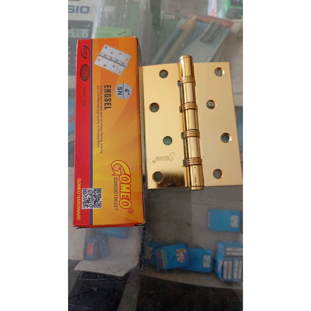 Jual ENGSEL GOMEO 4 INCH - ENGSEL PINTU JENDELA BAHAN TEBAL BERKUALITAS ...