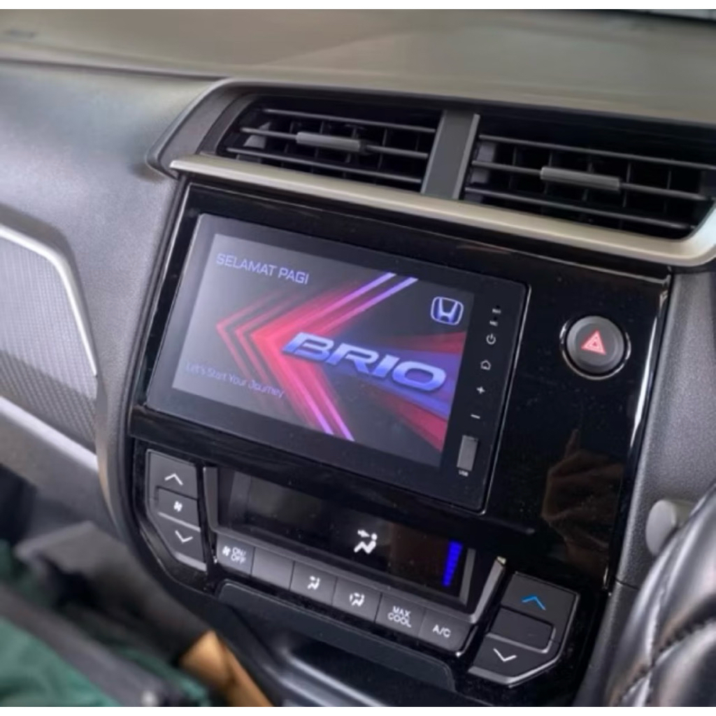 Head unit Brio 2025 origional asli plus Frame