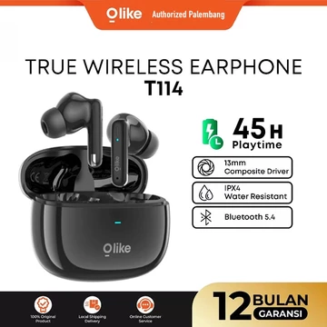 OLIKE TWS T114 Lite Wireless Earphone Bass Max Mini True Wireless Headset Bluetooth 5.4 Earbuds