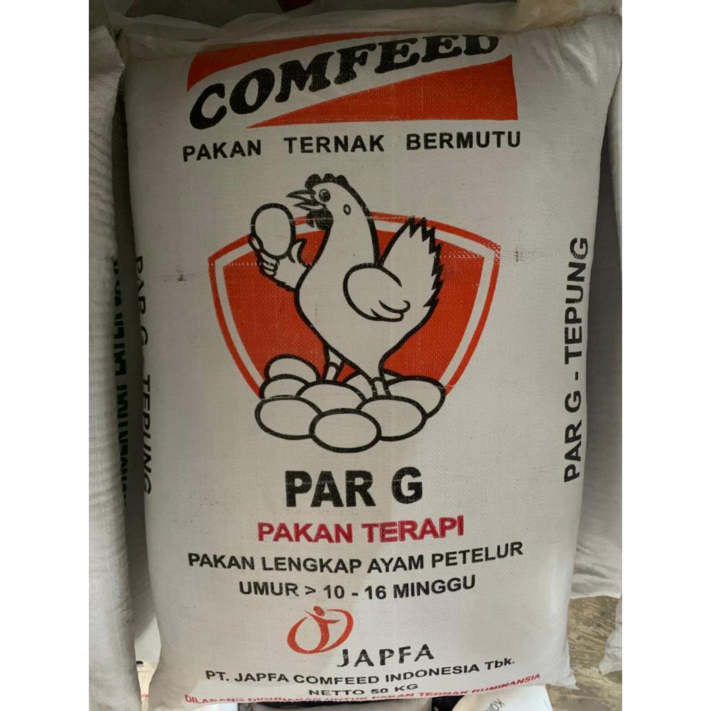 Jual COMFEED JAPFA PAR-G TEPUNG - PAKAN AYAM PETELUR 50kg | Shopee ...