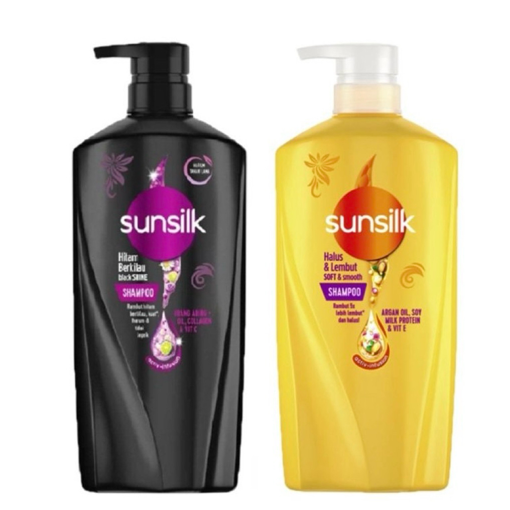 Sunsilk Soft And Smoth 900ML/400ml Shampoo perawatan rambut halusi