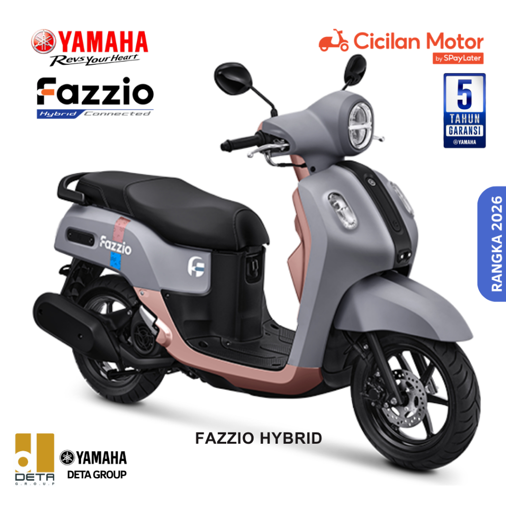 Sepeda Motor Yamaha Fazzio Hybrid