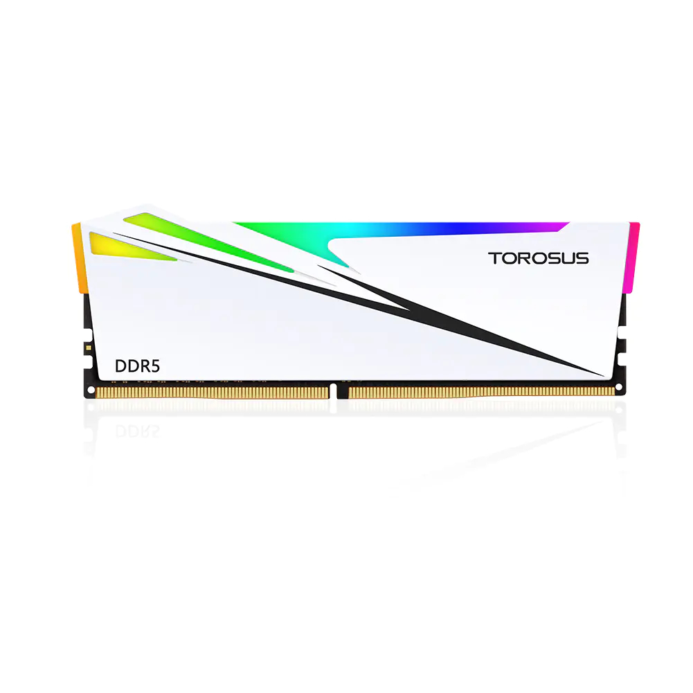 Jual RAM PC TOROSUS RH53 RGB White 1x16GB 16GBx1 DDR5 5600MHz - Limited ...