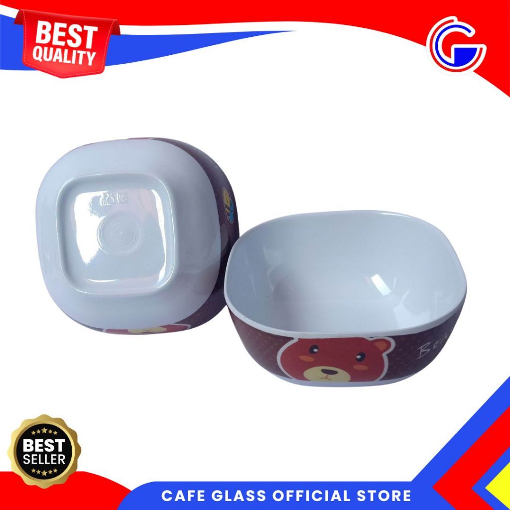 Mangkok Salad 5.5 Inch Vanda Melamin - Mangkok Bayi Kotak Melamin