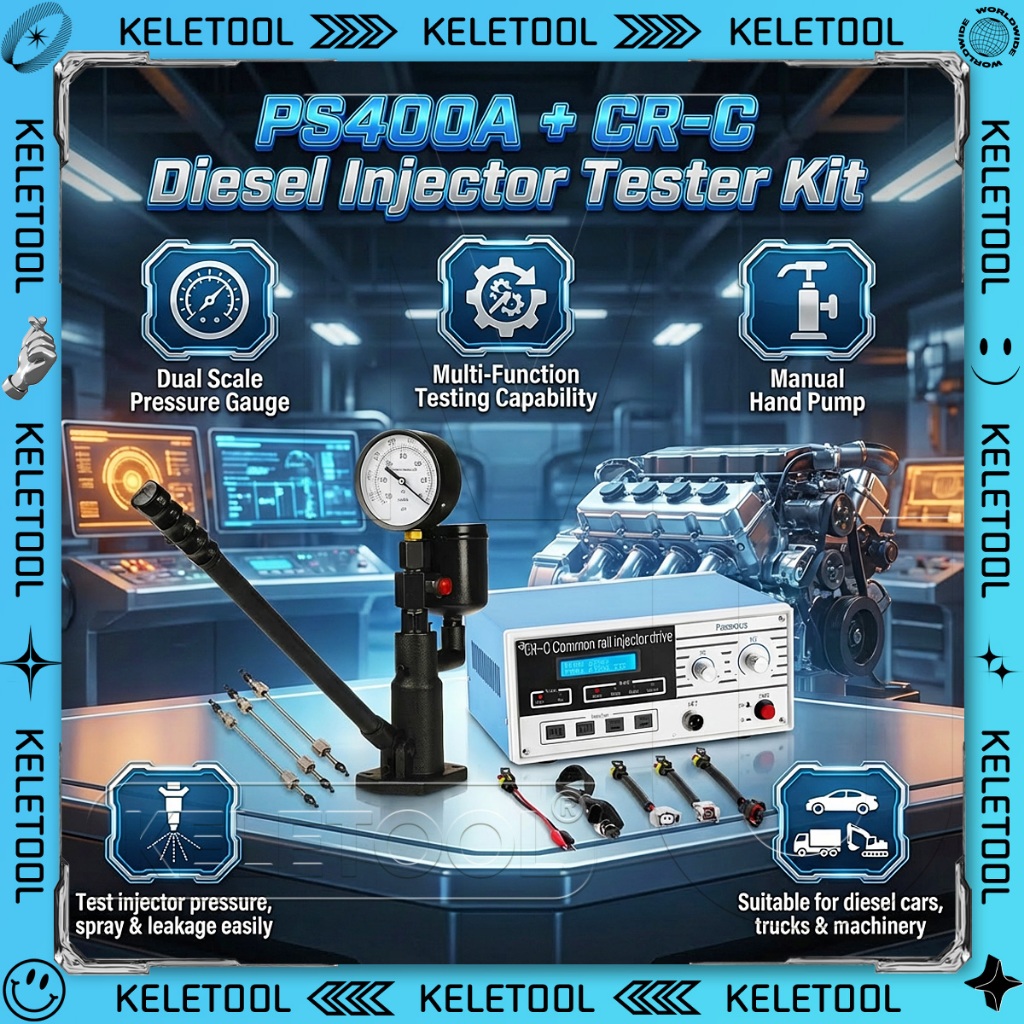 Jual Alat Test Nozzle Injector S60h Ps400a Injector Nozzle Tester ...