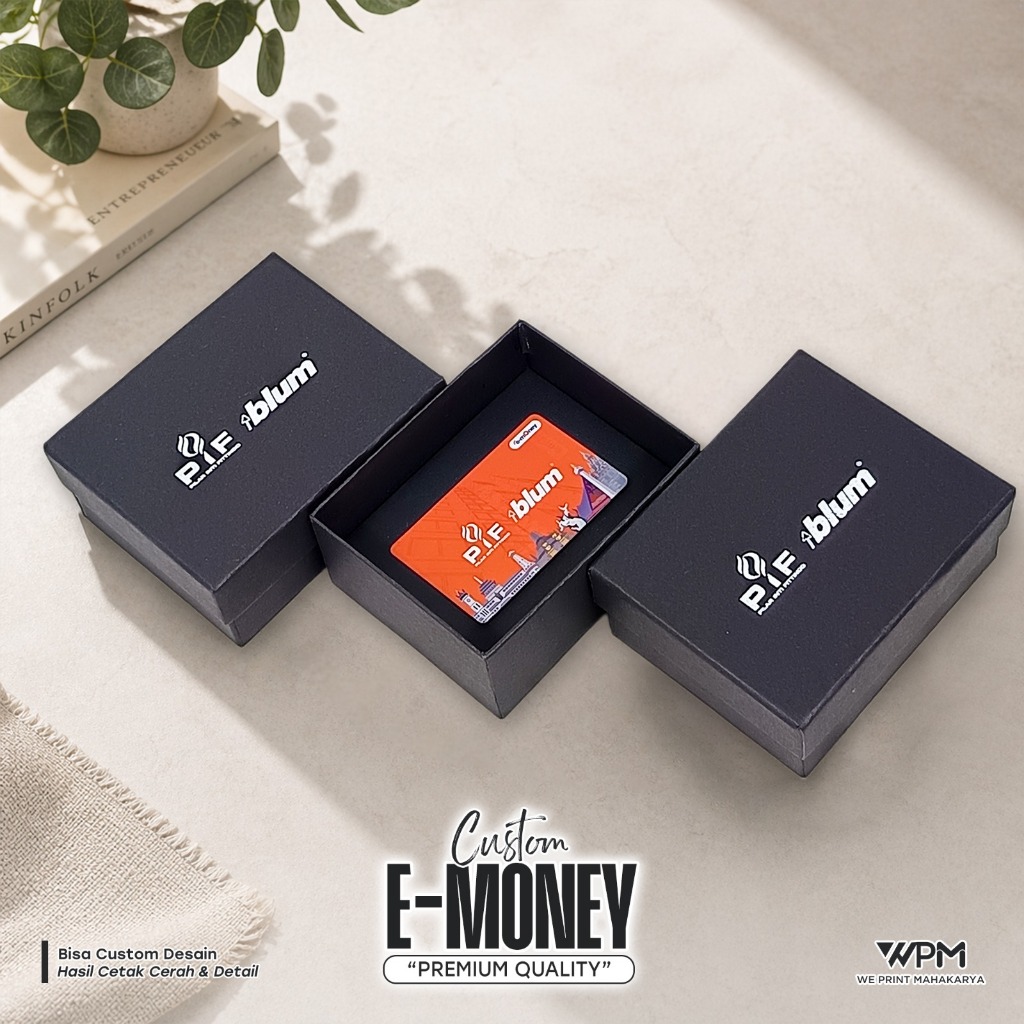 Jual CUSTOM EMONEY / EMONEY CUSTOM 2 SISI / CUSTOM EMONEY PACKINGA ...