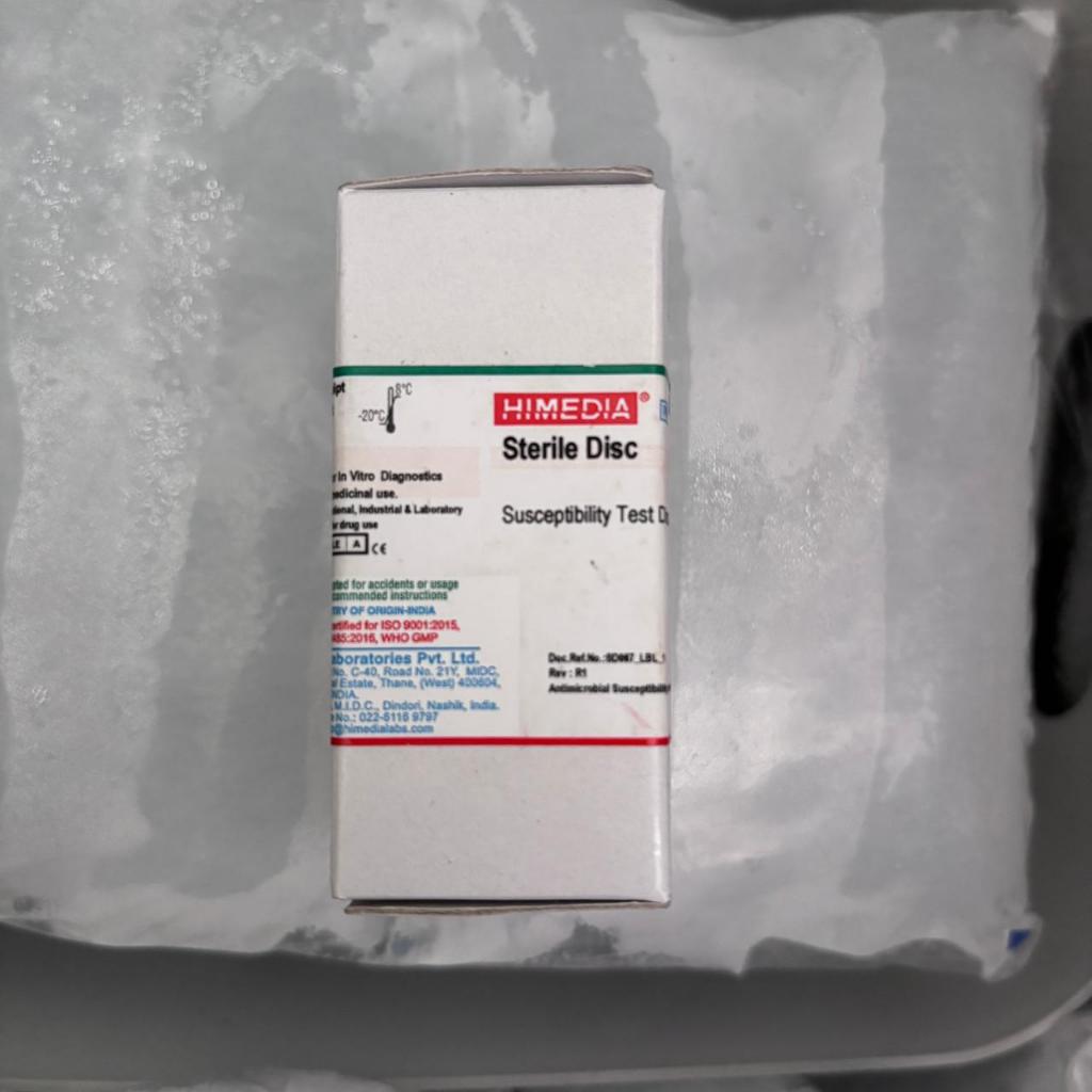 Jual [BDH4] Blank Disc / Sterile Disc Antibiotik 1 VIAL isi 100 Disc ...