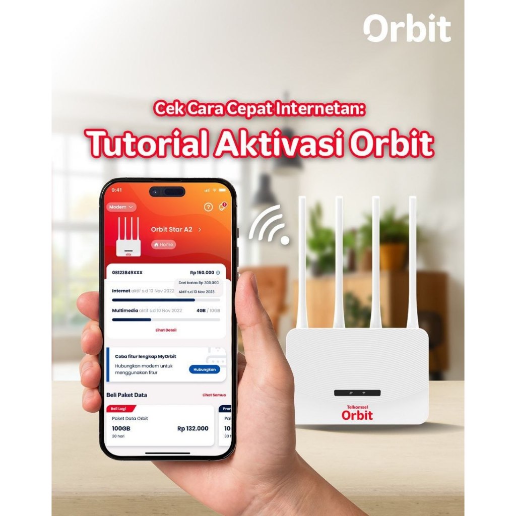 Jual Modem Telkomsel Orbit Star G1 Wifi 4G High Speed (Non Kuota ...