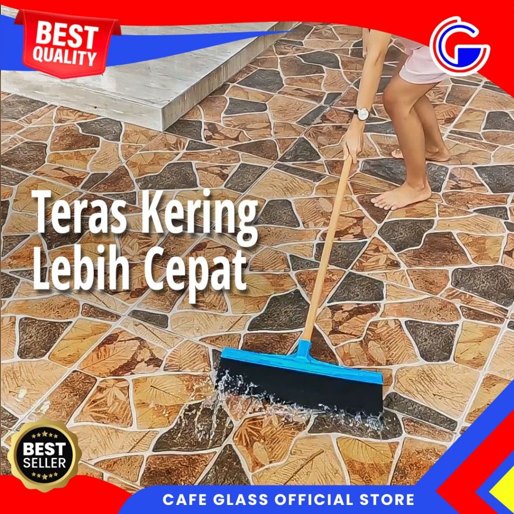 Wiper Alat Pel Lantai Karet Serok Air - Floor Wiper Lion Star BM10 - Sapu Sodokan Air