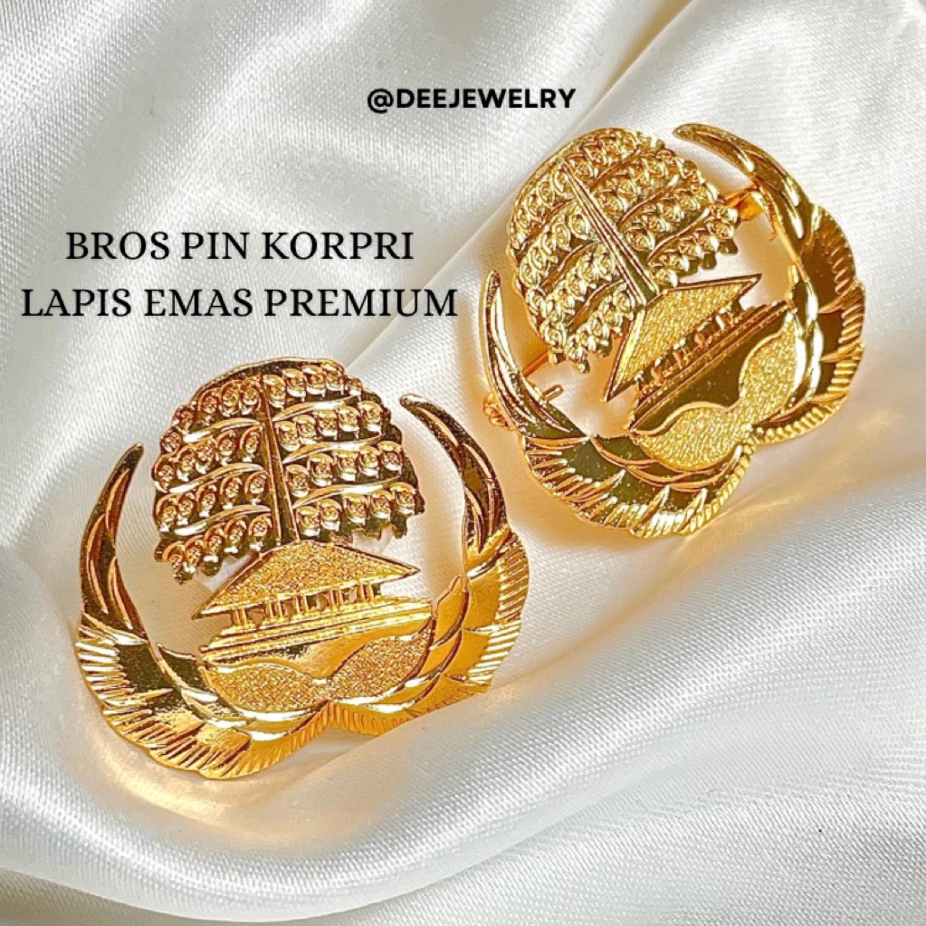 Pin KORPRI Premium Magnet / Peniti Anti Luntur