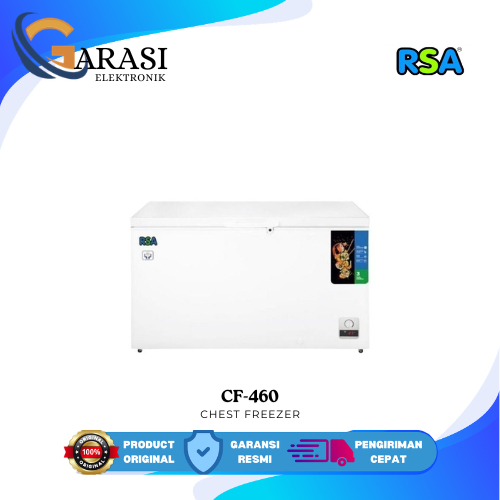 Jual RSA CF-460 Chest Freezer RSA CF 460 kapasitas 420 Liter Freezer ...