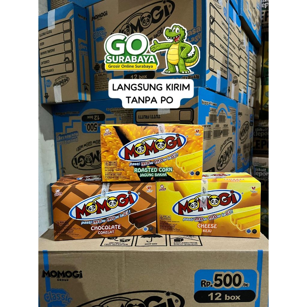 Jual momogi box 4,5 gram 1 dus isi 12 box 1 box isi 20 pcs | Shopee ...