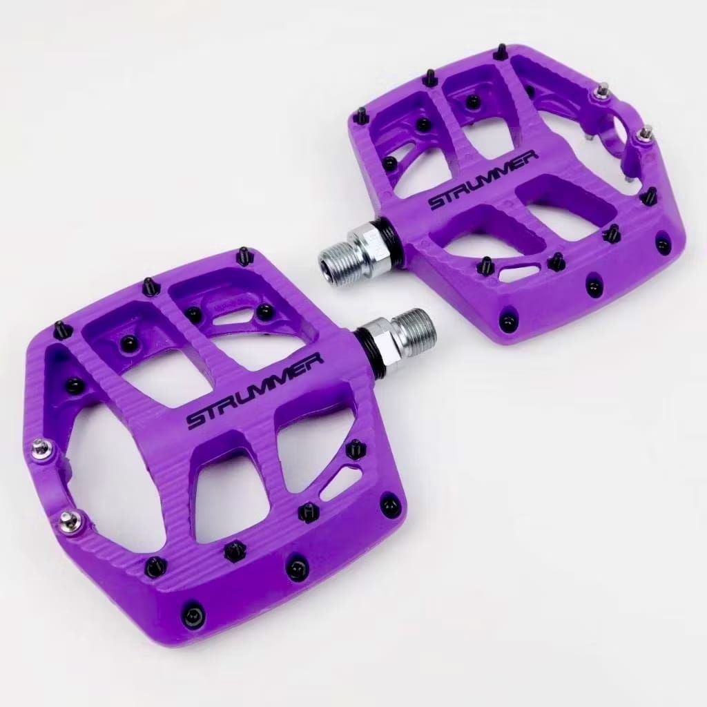 Jual Pedal Strummer N7 Nylon fiber as besar tapak lebar untuk BMX ,MTB ...
