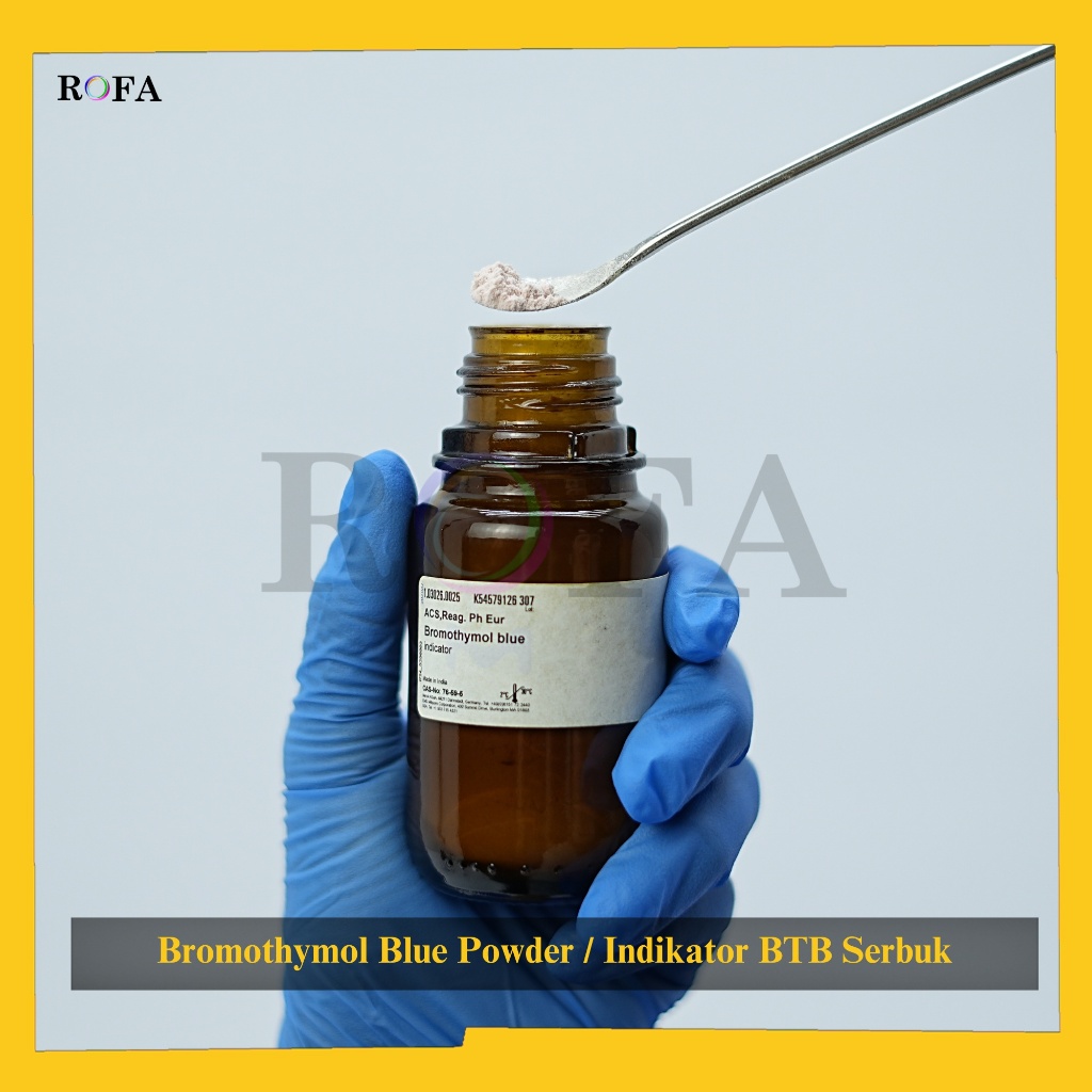 Jual BTB / Bromotimol Biru / Indikator BTB Serbuk / Bromothymol Blue ...