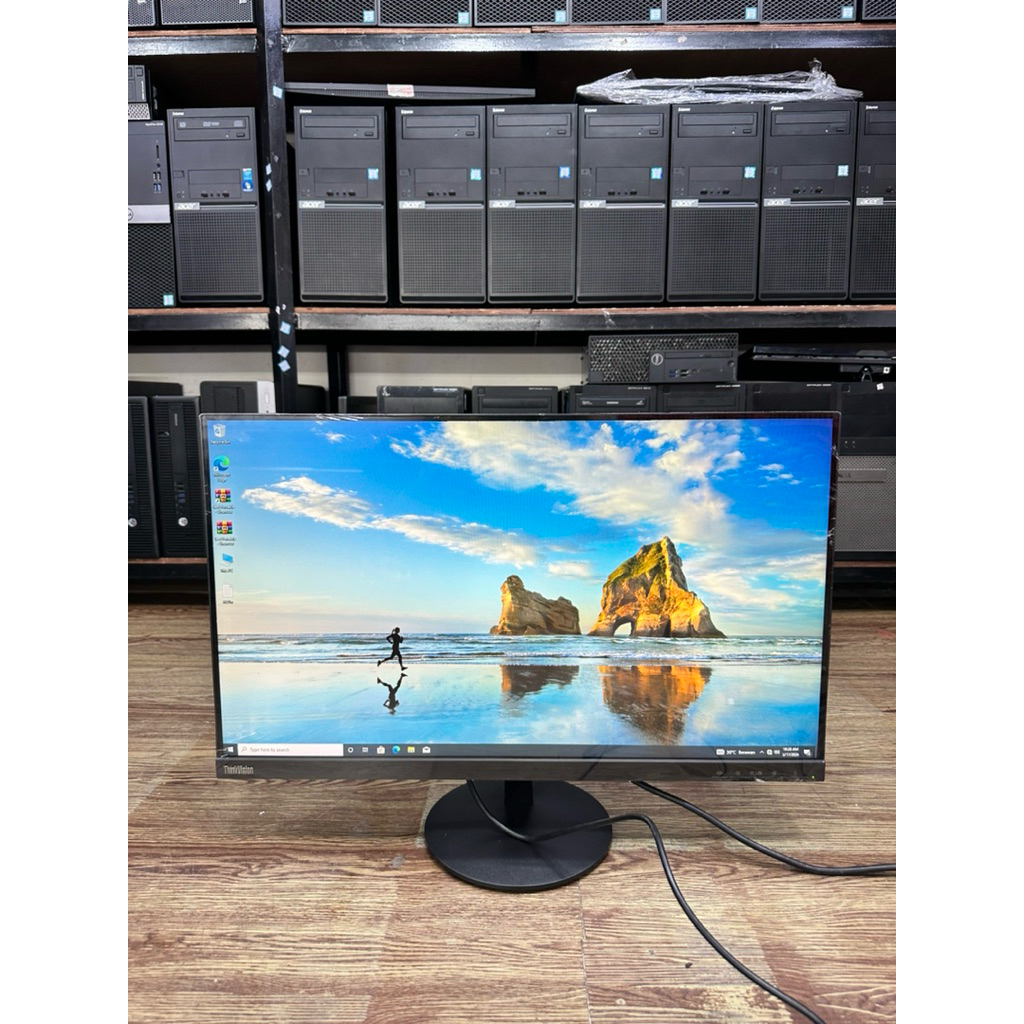 Jual LED monitor lenovo 27 inc layar fremles widescren Hdmi-FullHd ...