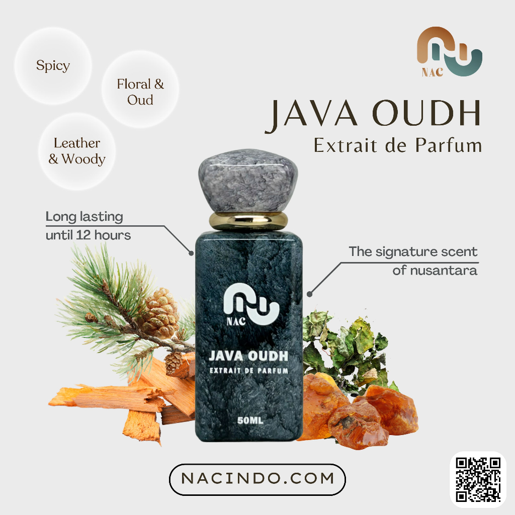 Jual NAC - Java Oudh - Extrait De Parfum - 50 ml | Shopee Indonesia