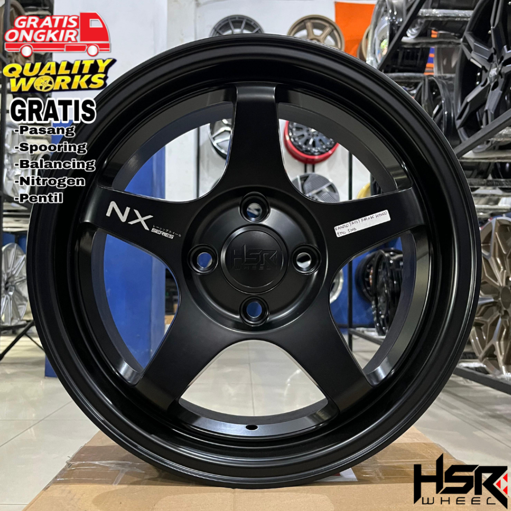 Jual Velg Racing R15 Hsr Kailolo Buat Mobil Brio, Ayala, Agya, Calya ...
