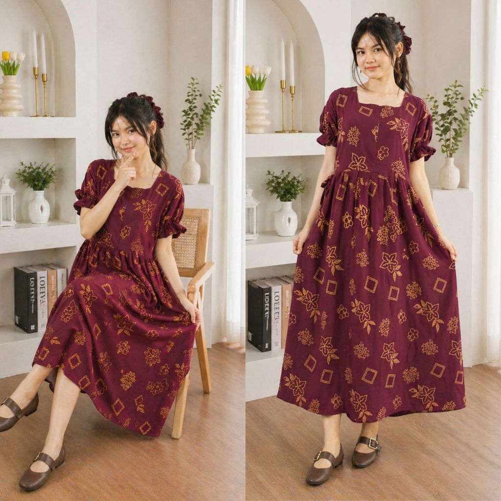 Ayuna Daster Motif Elegan & Stylish Untuk 6
